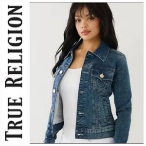 True Religion Jessie Slim Fit Denim Jacket